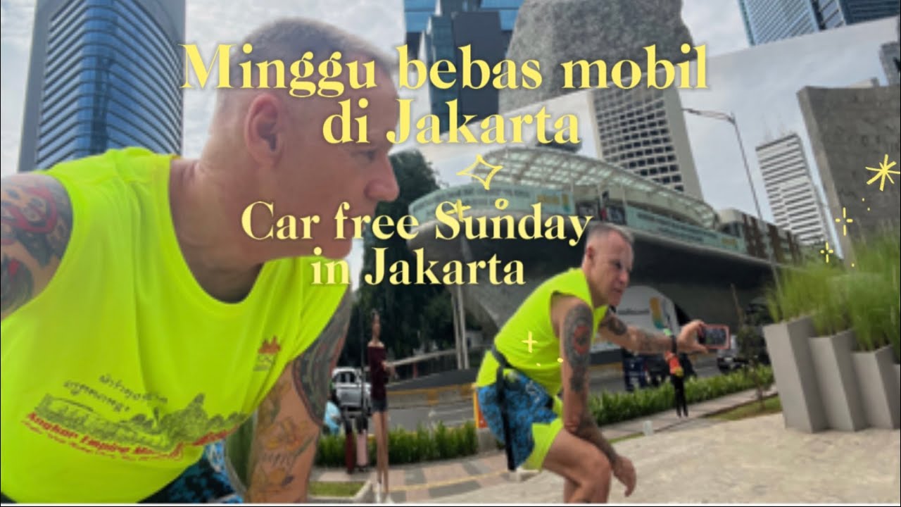 Running. Car Free Sunday in Jakarta. Minggu bebas mobil di Jakarta #lari #ayolari #runliverun
