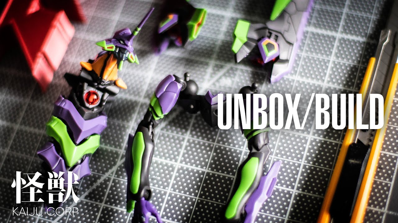 RG EVA 01 - UNBOX & BUILD Timelapse [SOUND ONLY]
