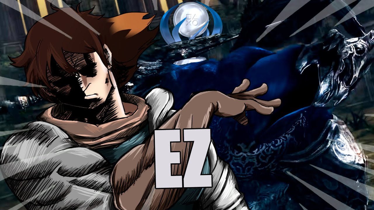 Me PLATINE DARK SOULS con la PEOR ARMA