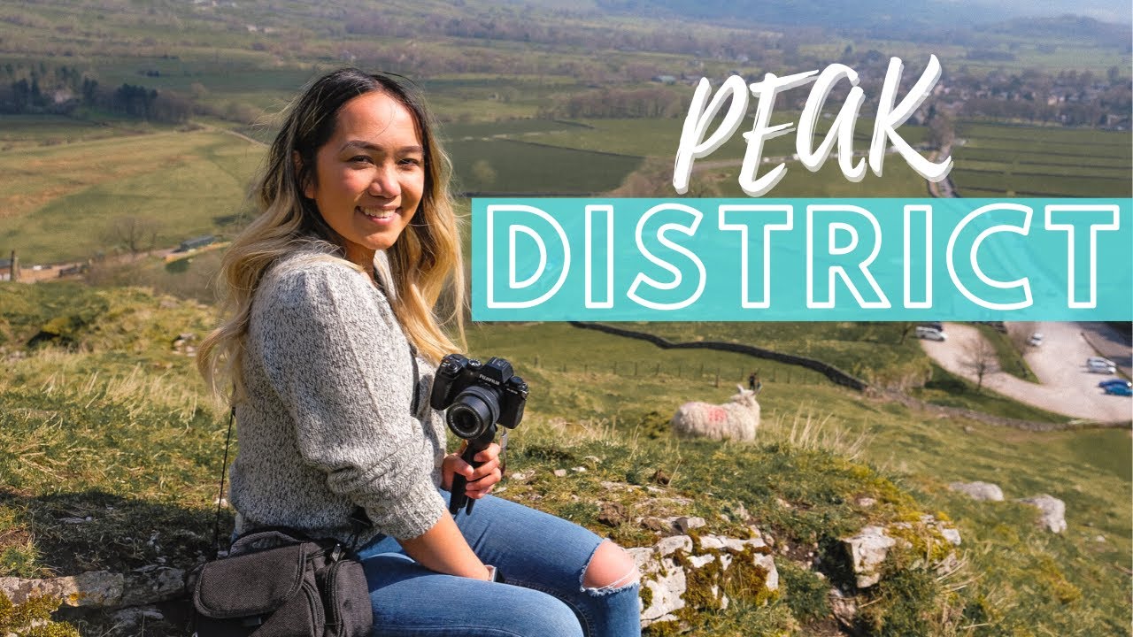 PEAK DISTRICT IN A DAY : Hiking + bakewell tart  + villages | Travel Vlog #13 | Rach and Josh