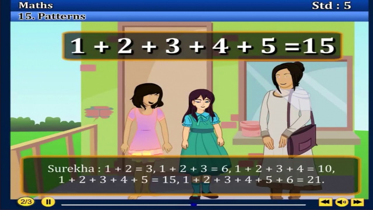 15 pattern | 5th state board maths lectures