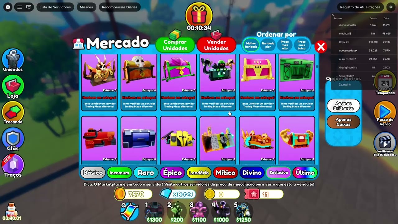 comprei coisas no skibidi tualet defense  (olha a descrição)
