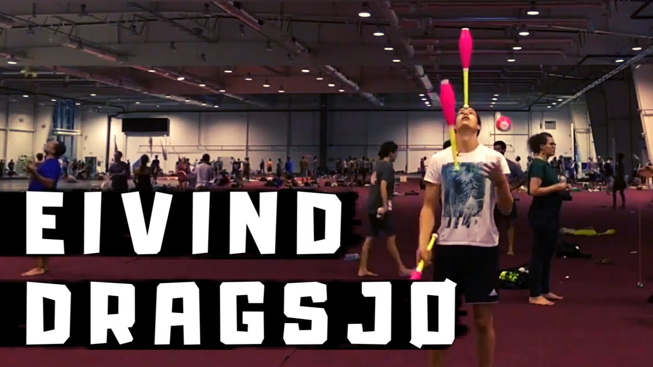 EIVIND DRAGSJØ | Full juggling training session at EJC 2017 Lublin, Poland