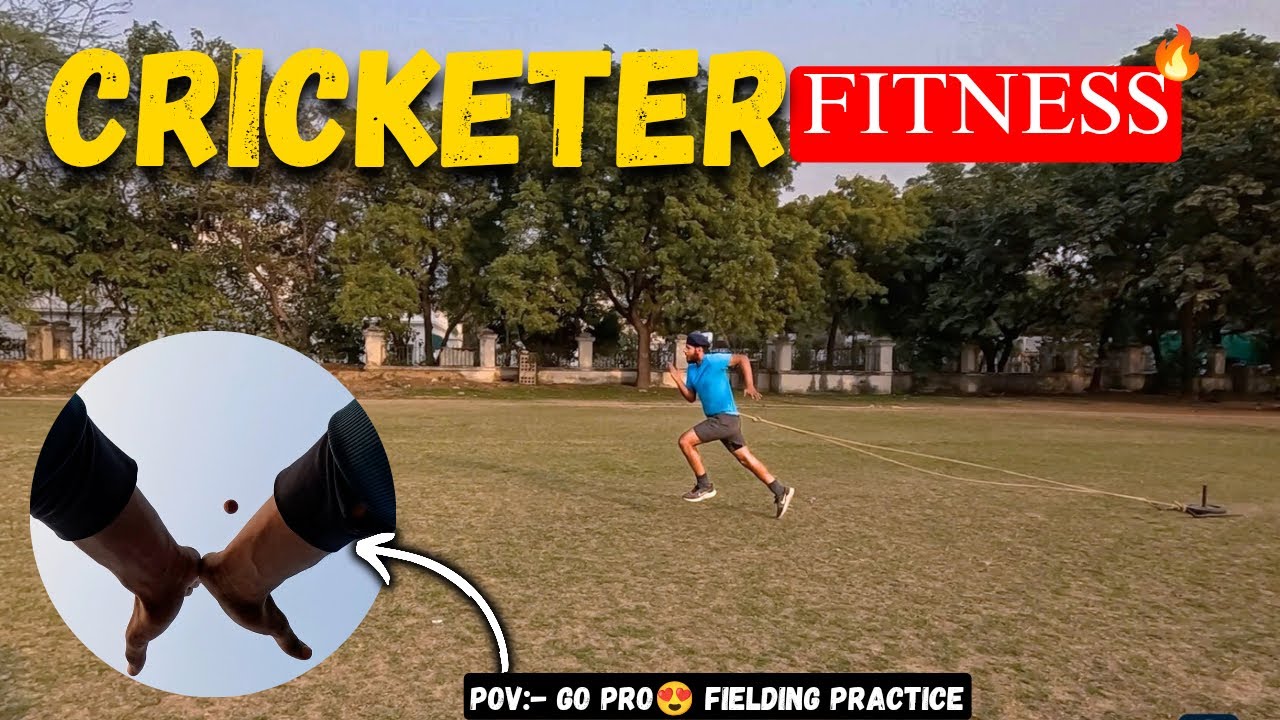 Can You Match This Cricketer’s Fitness?💪🏏 Real Cricketer Fitness | Fielding & Cardio Grind 🔥vlog 72