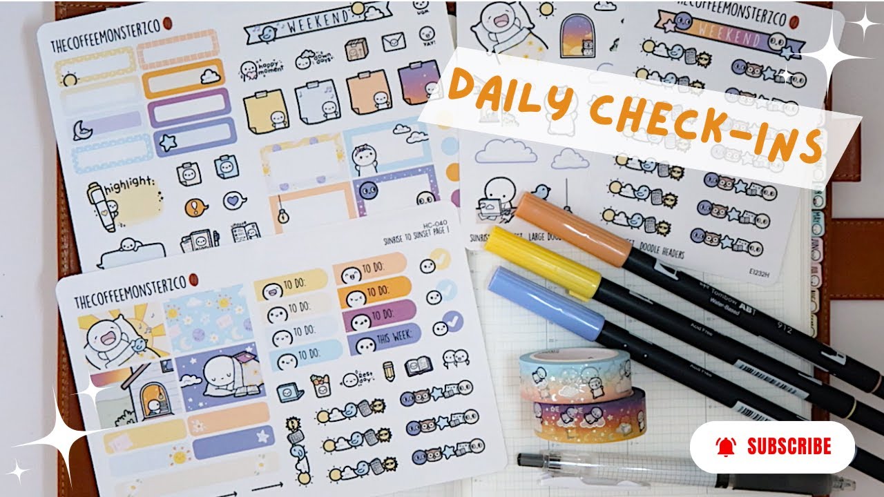 Hobonichi Cousin Weekly Setup | Plan with Me ft. thecoffeemonsterzco