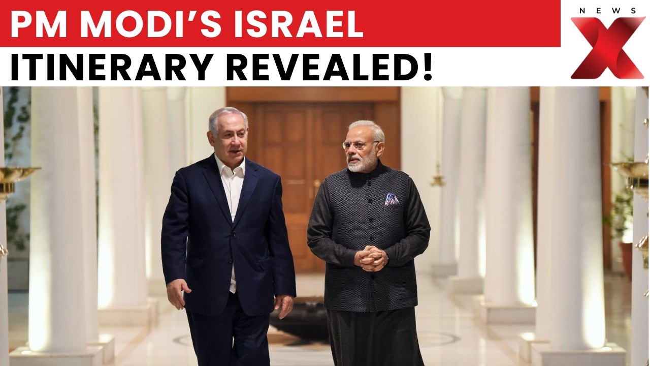 PM Modi&rsquo;s Israel Visit: Full Itinerary Revealed Before Crucial Talks