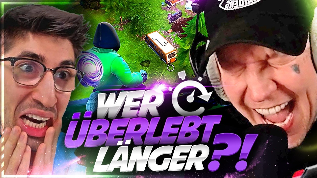 LÄNGER ÜBERLEBEN CHALLENGE mit STEELI😱🤩| Fortnite | SpontanaBlack