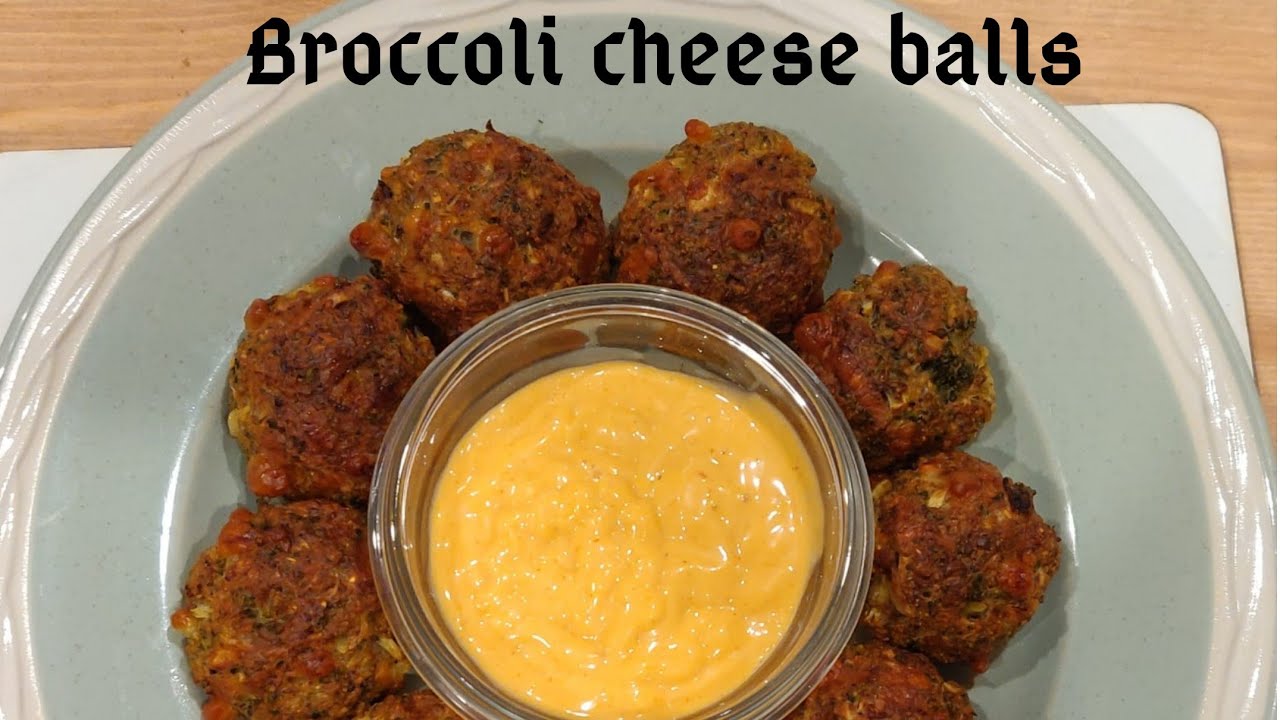 Broccoli Cheese Balls l Healthy Snack | Nutrition packed | Quick Healthy Snack