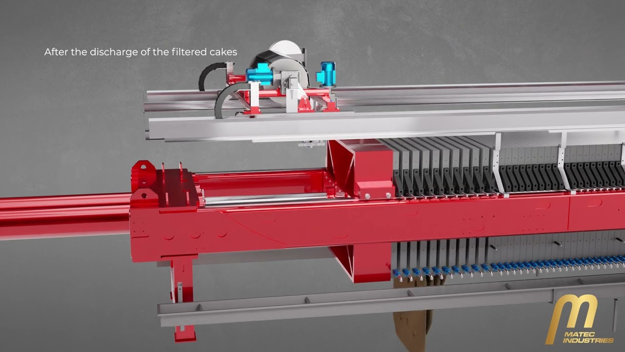 The RoboWash: Matec accessories for our filter presses.
