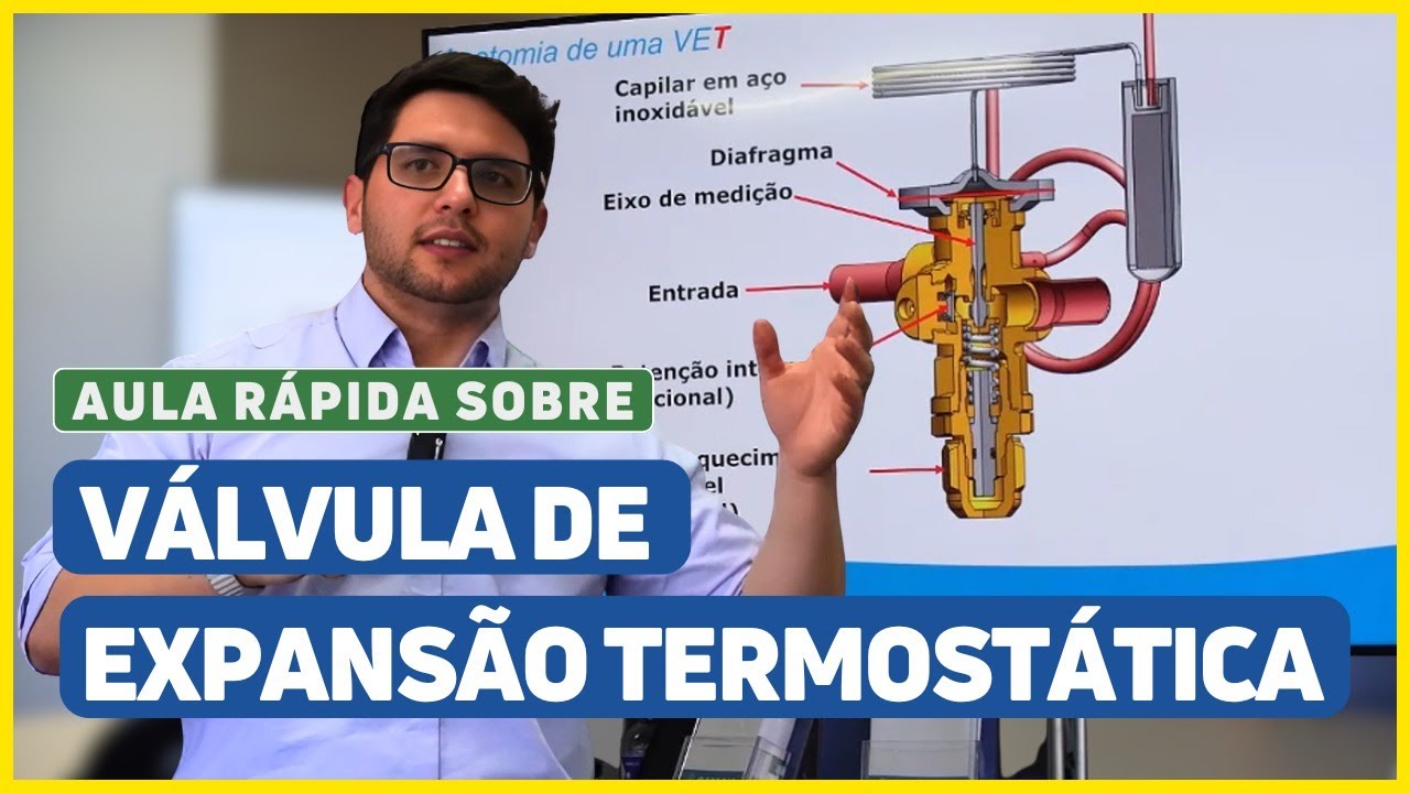 COMO FUNCIONA A VÁLVULA DE EXPANSÃO TERMOSTÁTICA NO SISTEMA DE REFRIGERAÇÃO ❄️