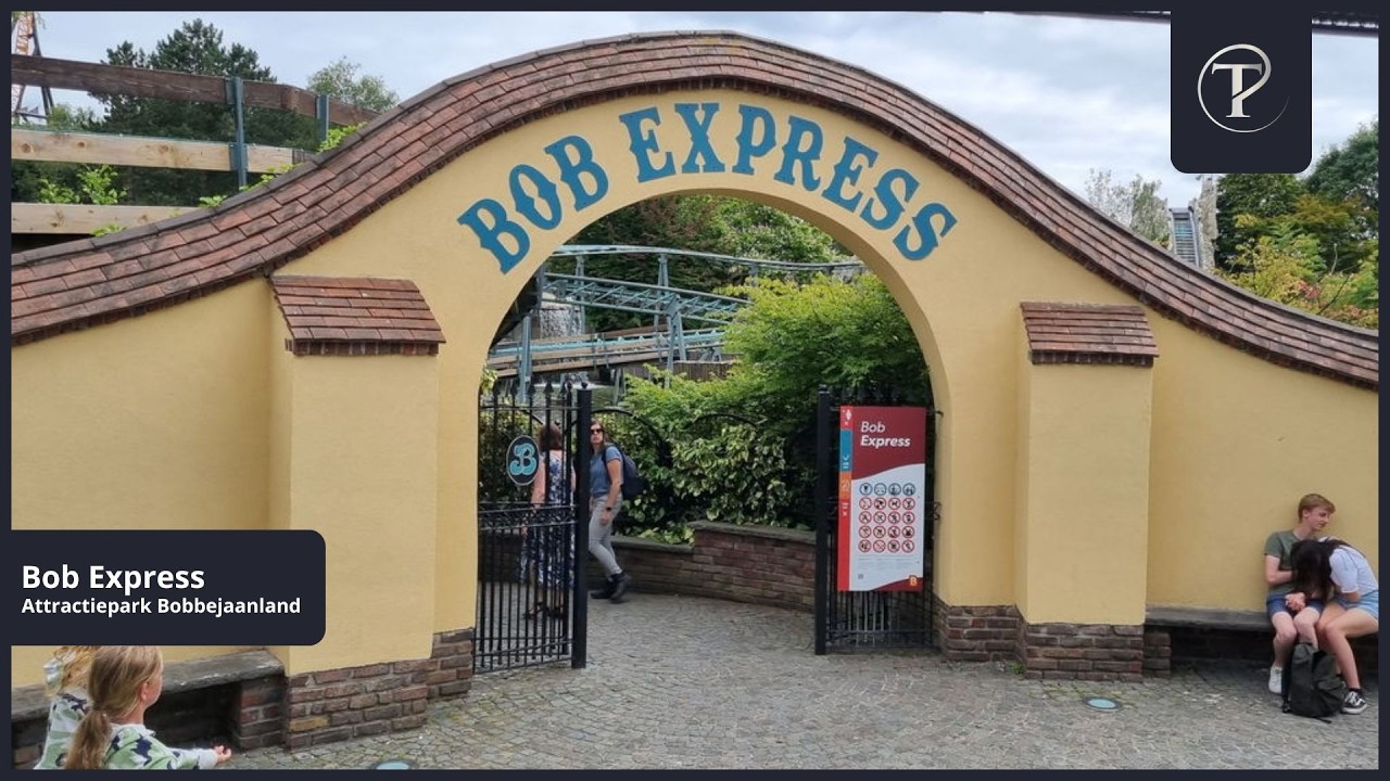 Bob Express - Attractiepark Bobbejaanland (Onride POV)