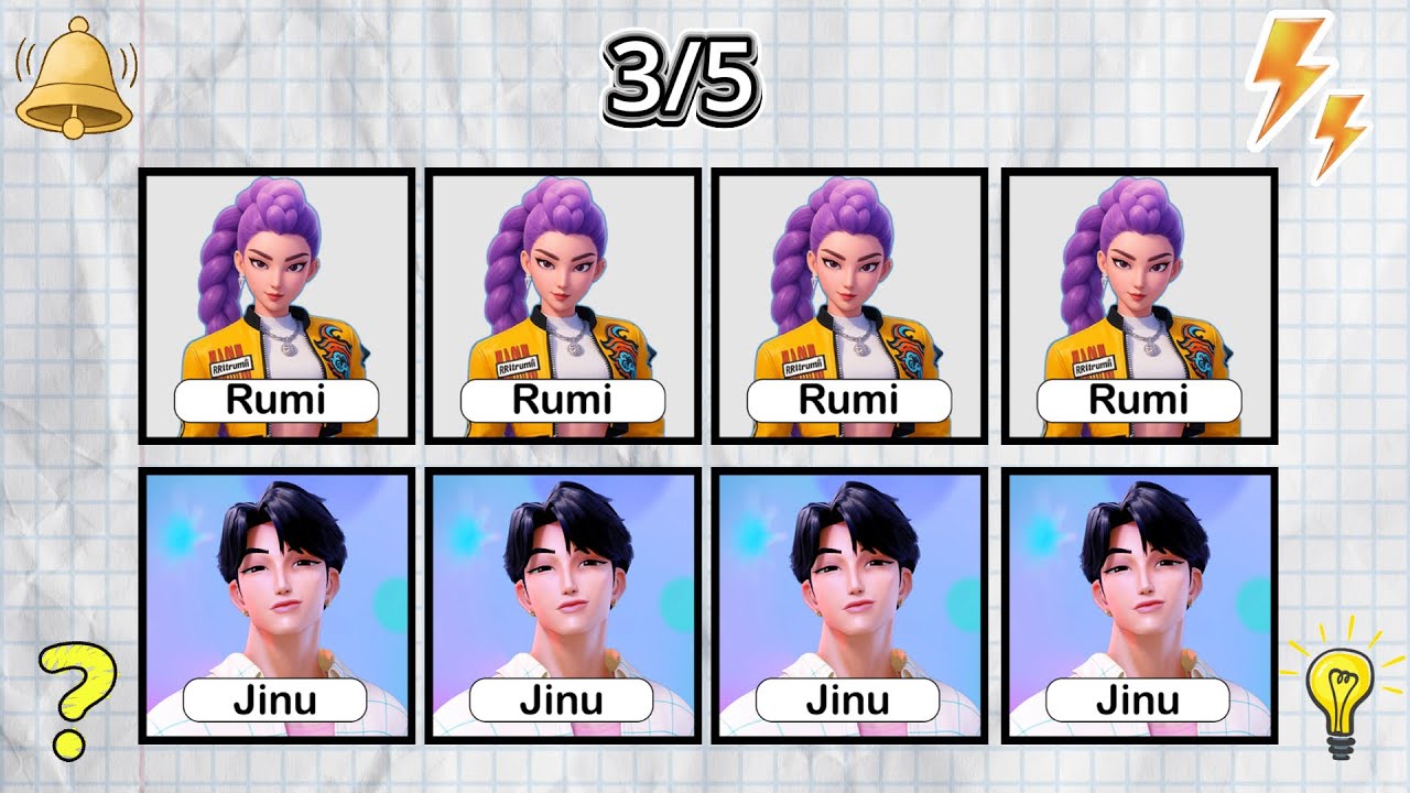 Say The Word On Beat Challenge | Level 1 - 5 | Level Easy to Insane & Kpop Demon Hunters Edition