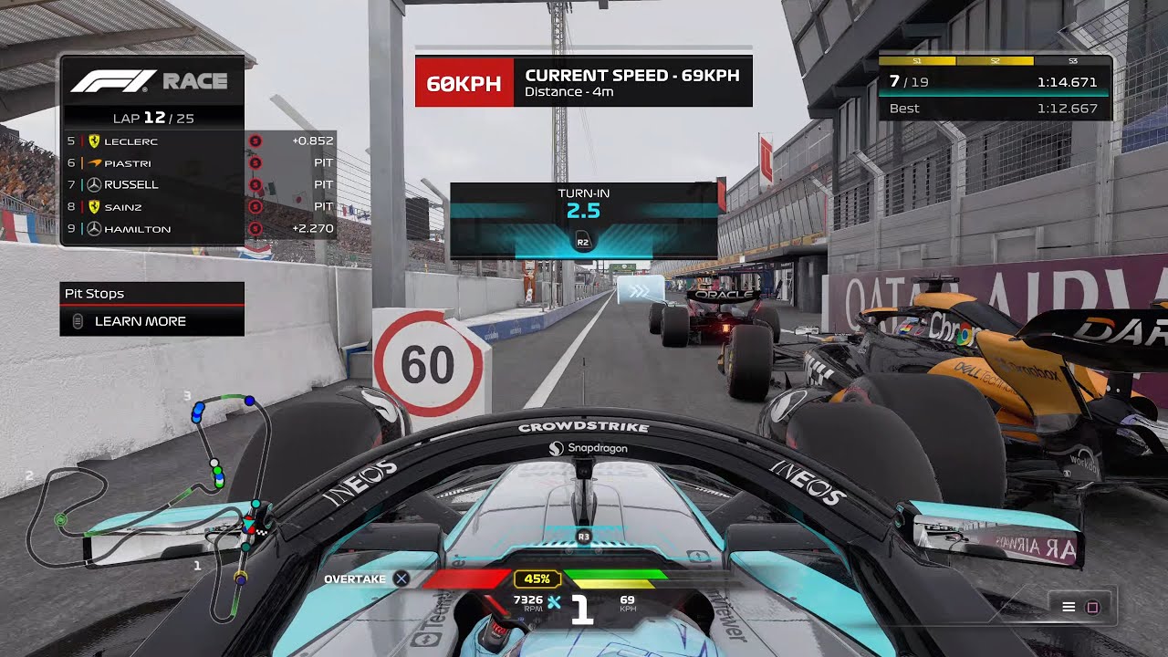 F1 24 | Round 15 | Zandvoort | Mercedes F1 W15 | Russell