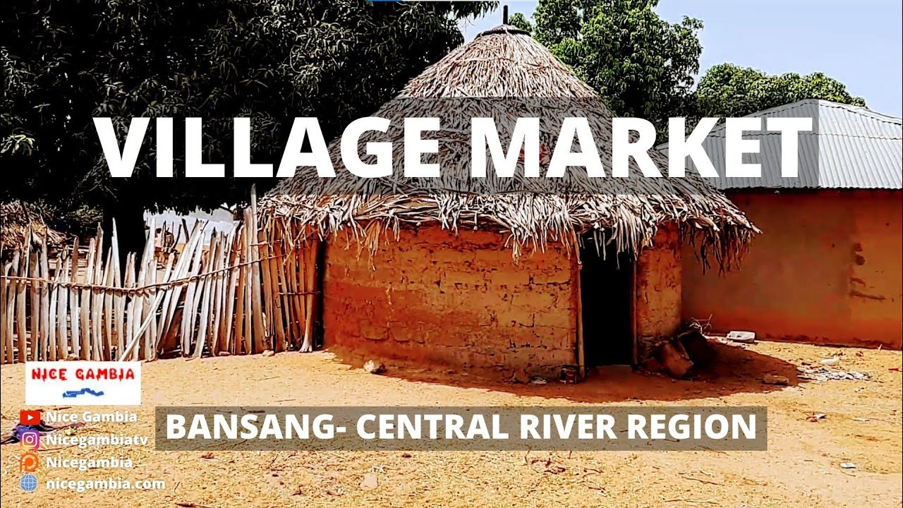 Rural Gambia - Bansang Central River Region in the Gambia