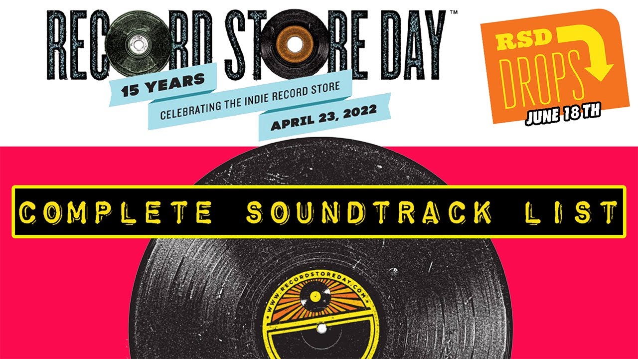 RECORD STORE DAY 2022 Complete VINYL SOUNDTRACK List!