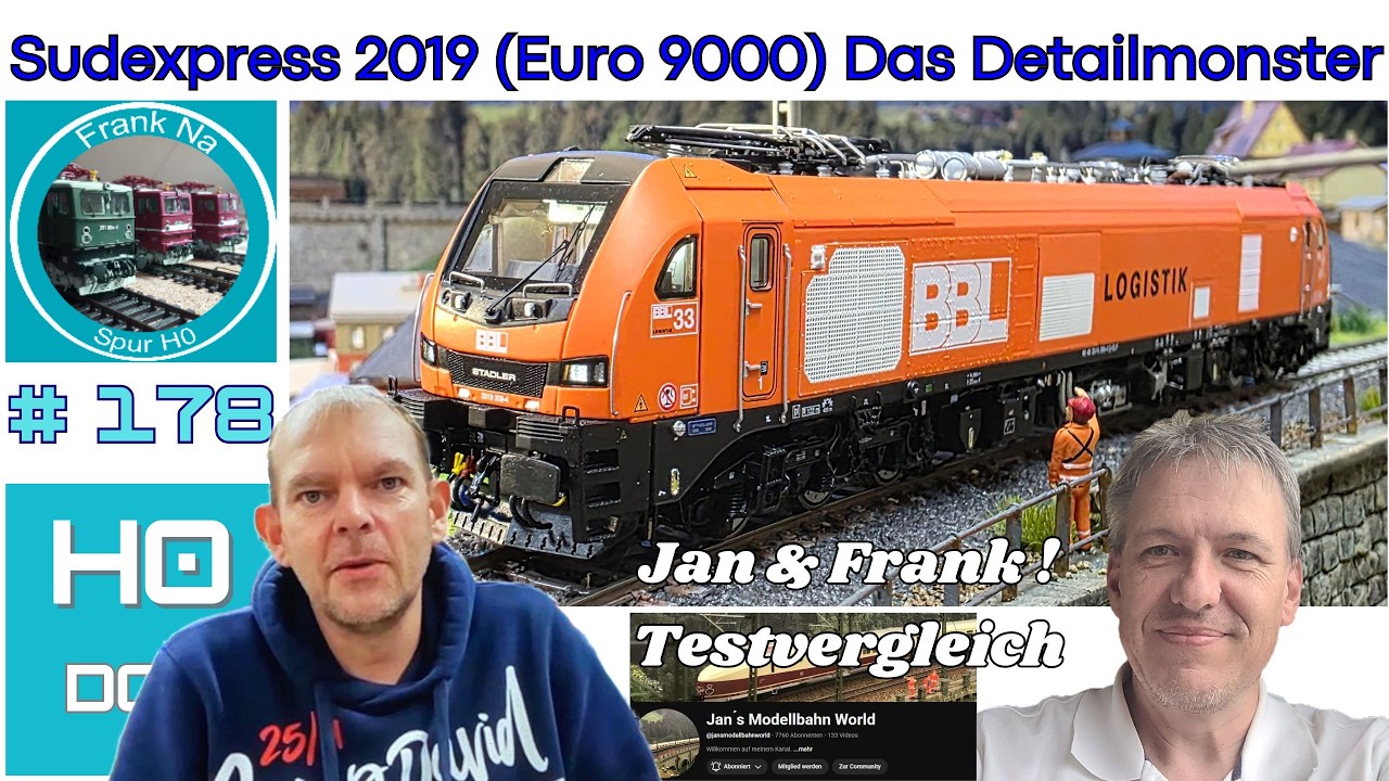 Jan und Frank im Euro9000 Modus ! Das Modell aus anderer Sicht !