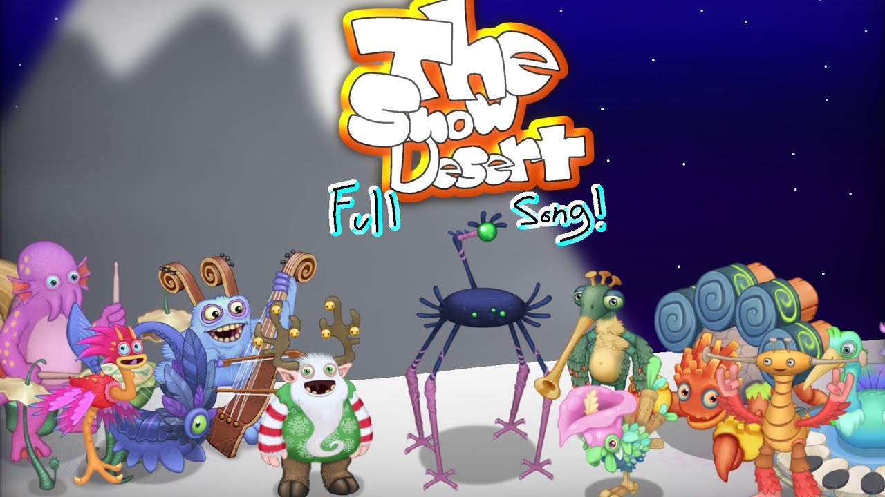 The Snow Desert - Full Song!! - MSM Fanmade Island!!