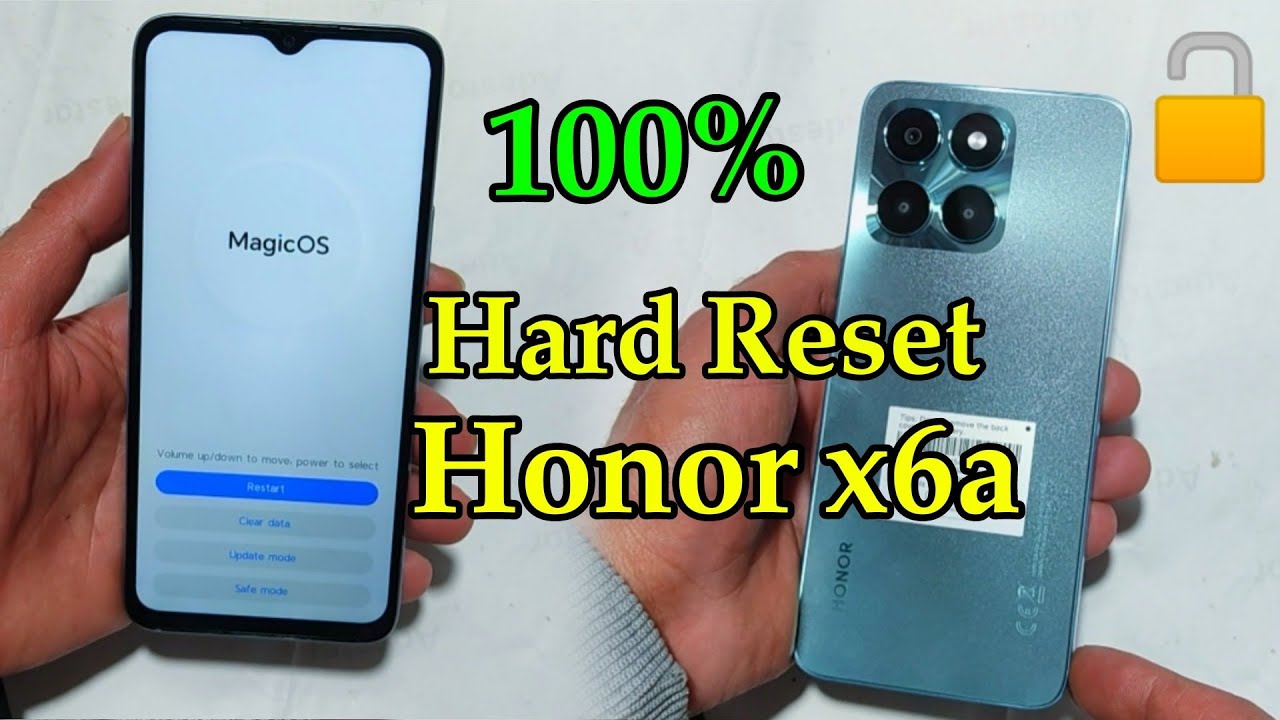 Hard Reset Honor X6A ✅