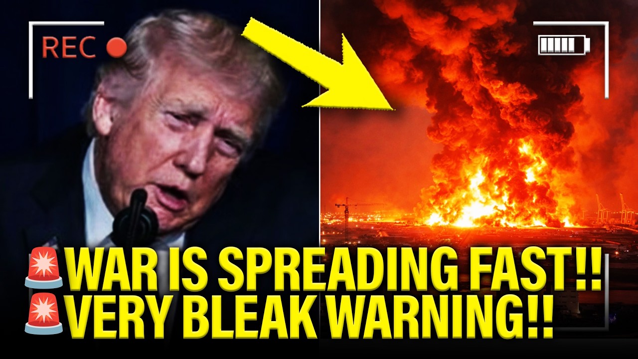 Trump gives BLEAK WARNING as WAR SPIRALS!!