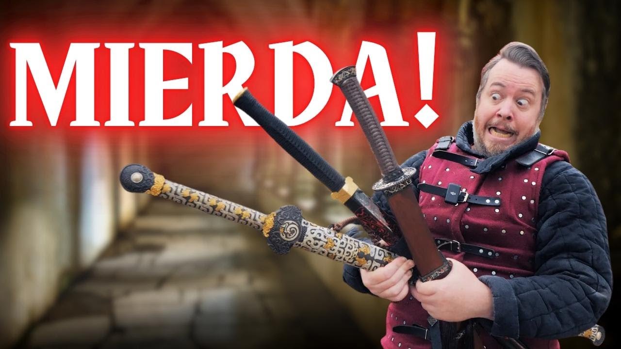 ¿Por qué todas estas espadas chinas son de mala calidad?