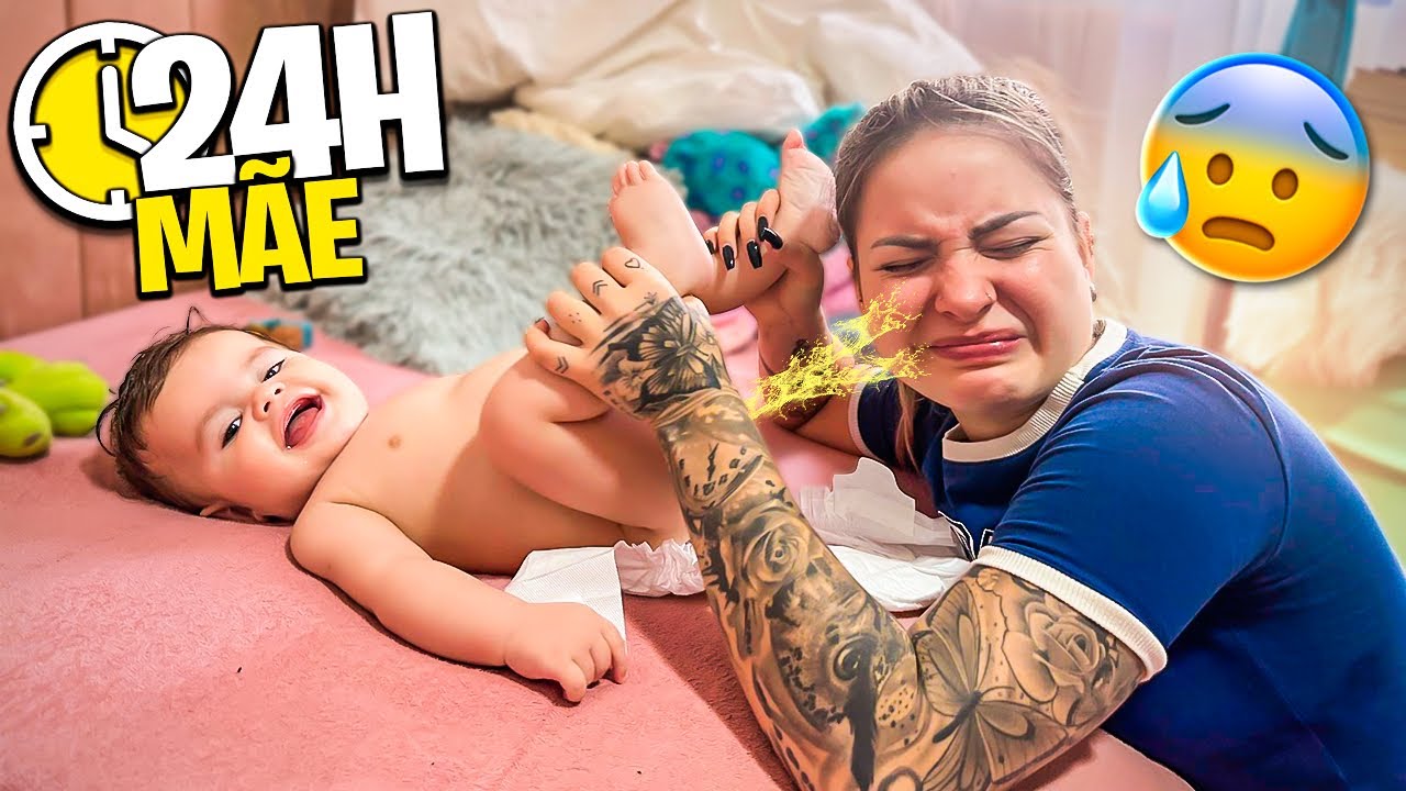 24H SENDO MÃE DE UM BEBÊ!!! 😩 *foi difícil*