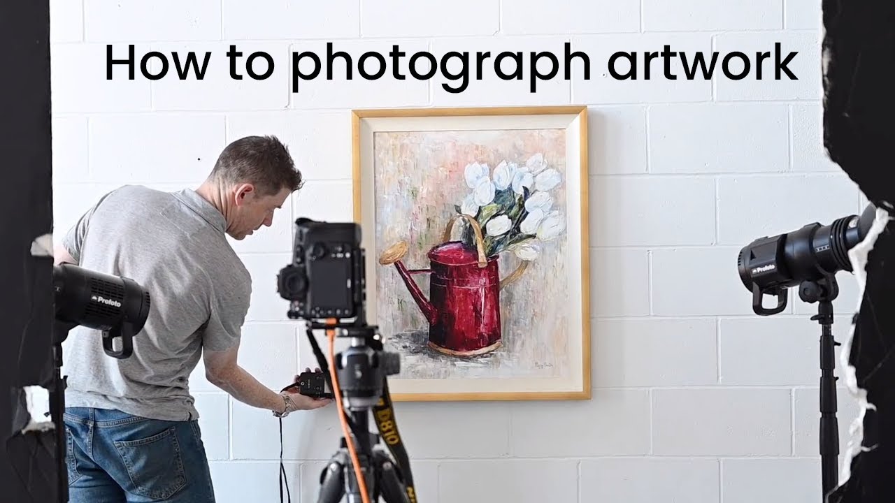 How to photograph artwork