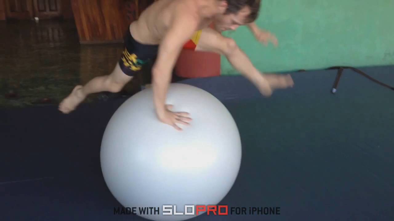 Jeff Glover slomo ball  with cartoon sound FX