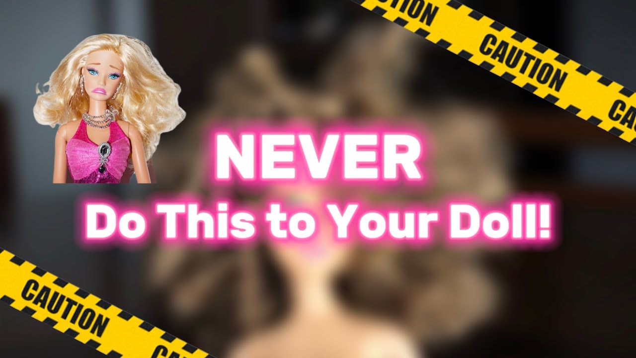 Doll Restyle Gone TERRIBLY WRONG!
