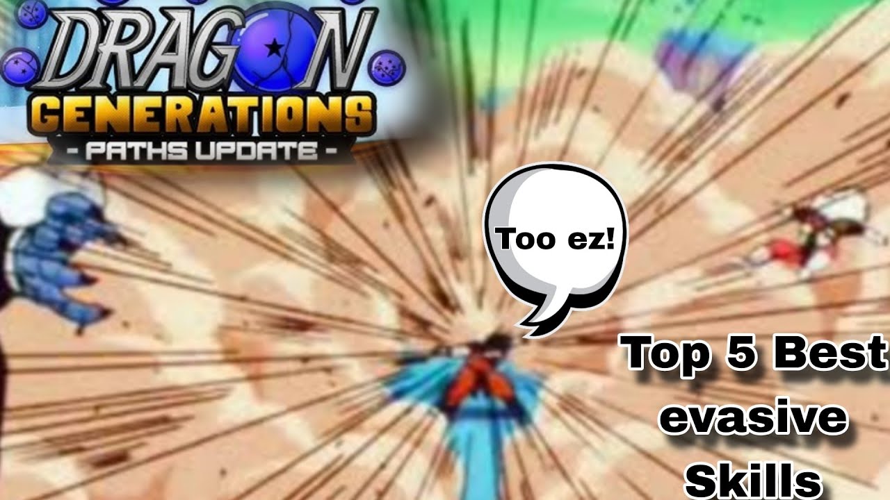 Dbog:Top 5 Best evasives for pve/pvp |Dragon generations 