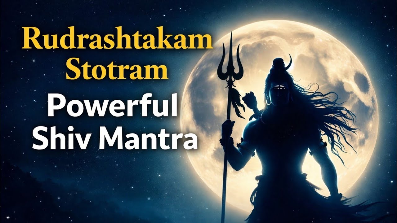Rudrashtakam Stotram | Powerful Shiv Mantra #Rudrashtakam #ShivStotram #PowerfulShivMantra #Shiva