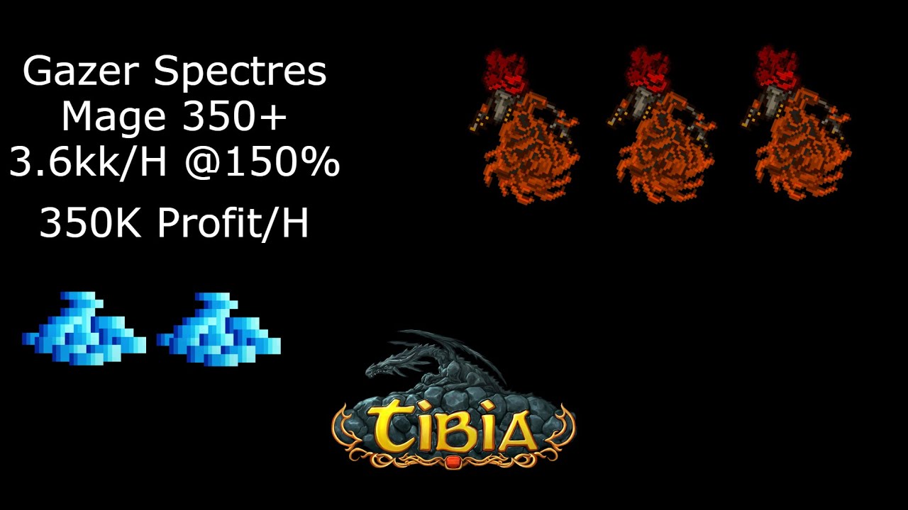 Tibia Gazer Spectre 350+ Mage