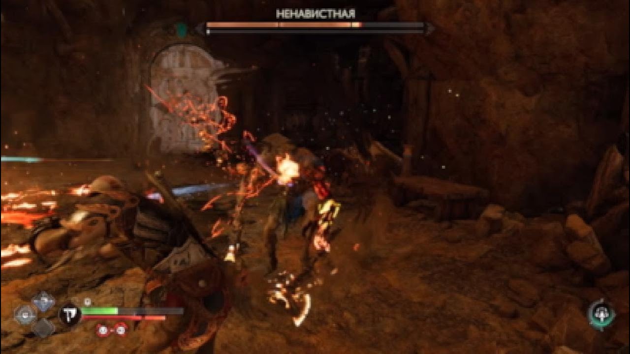 НЕНАВИСТНАЯ В Шахтах God of war Рагнарек на сложности 