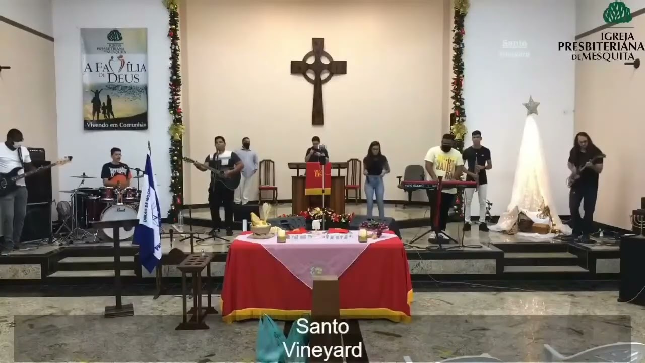 Santo, Santo - Introdu&ccedil;&atilde;o (Luan Junca - Guitarra) Banda da Sinodal