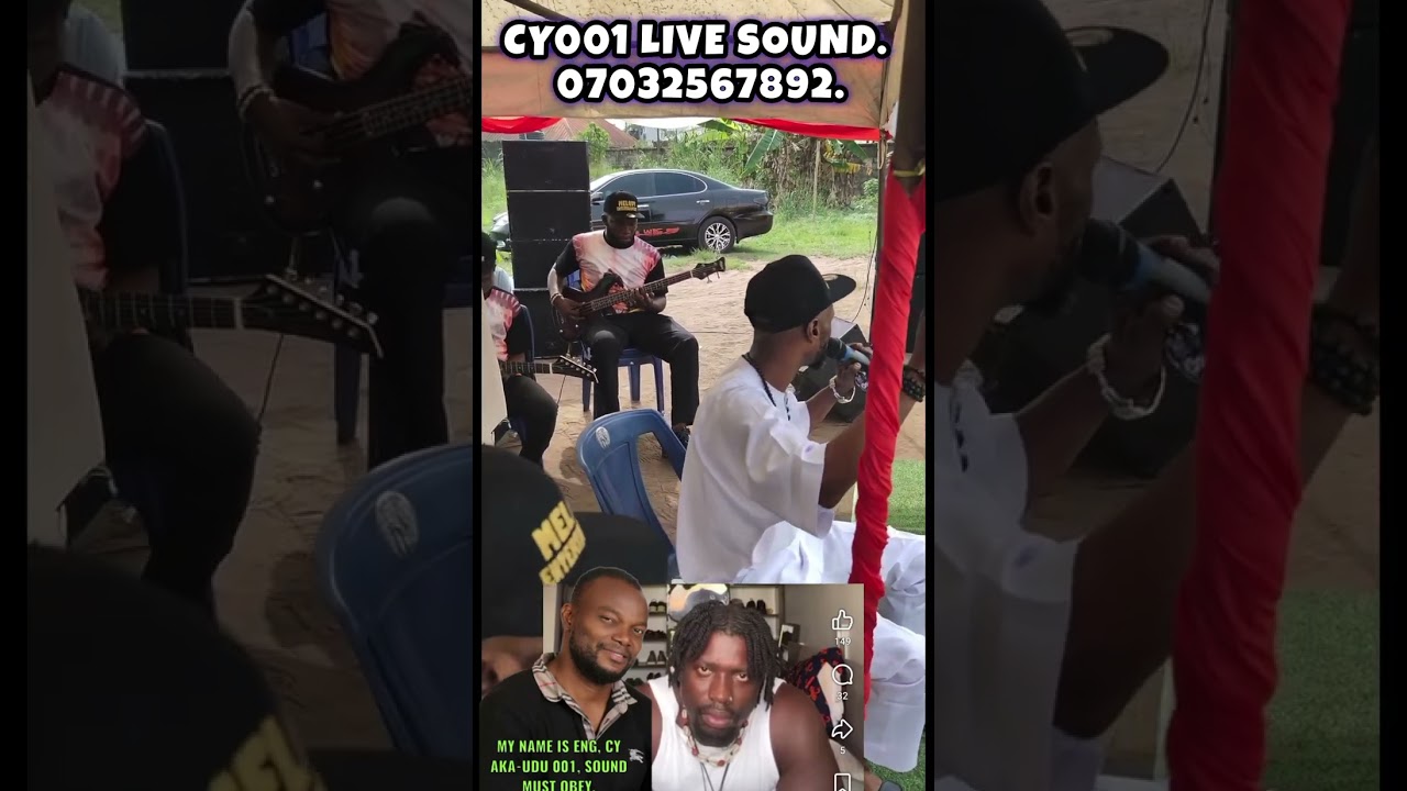 Don't stress player's with your billions sound onstage. Cy001 live sound made fore stress less