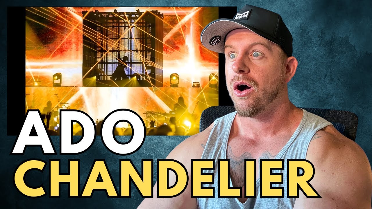 Ado - CHANDELIER - LIVE | My First Time Hearing! (REACTION)