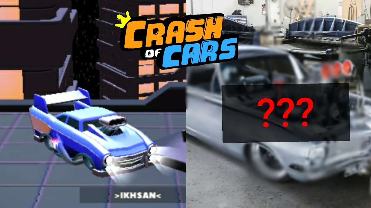 Crash of cars in Real Life (Common cars)