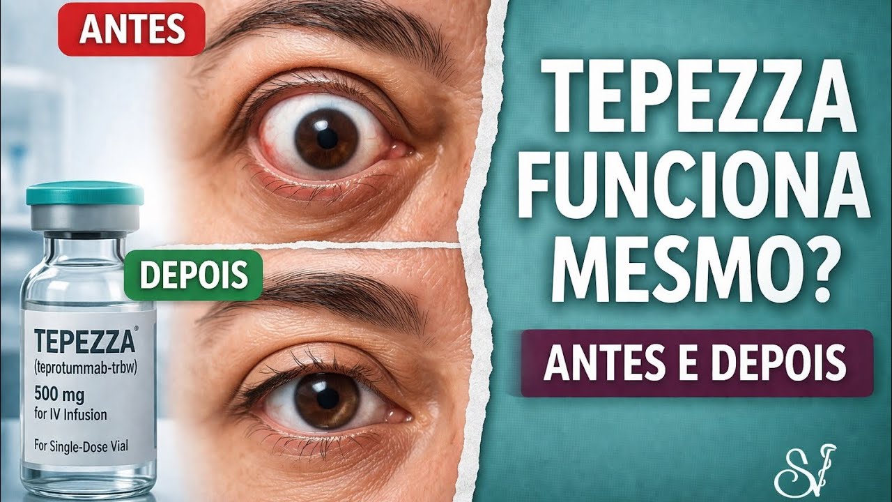 Nova medicação para Orbitopatia de Graves - tepezza