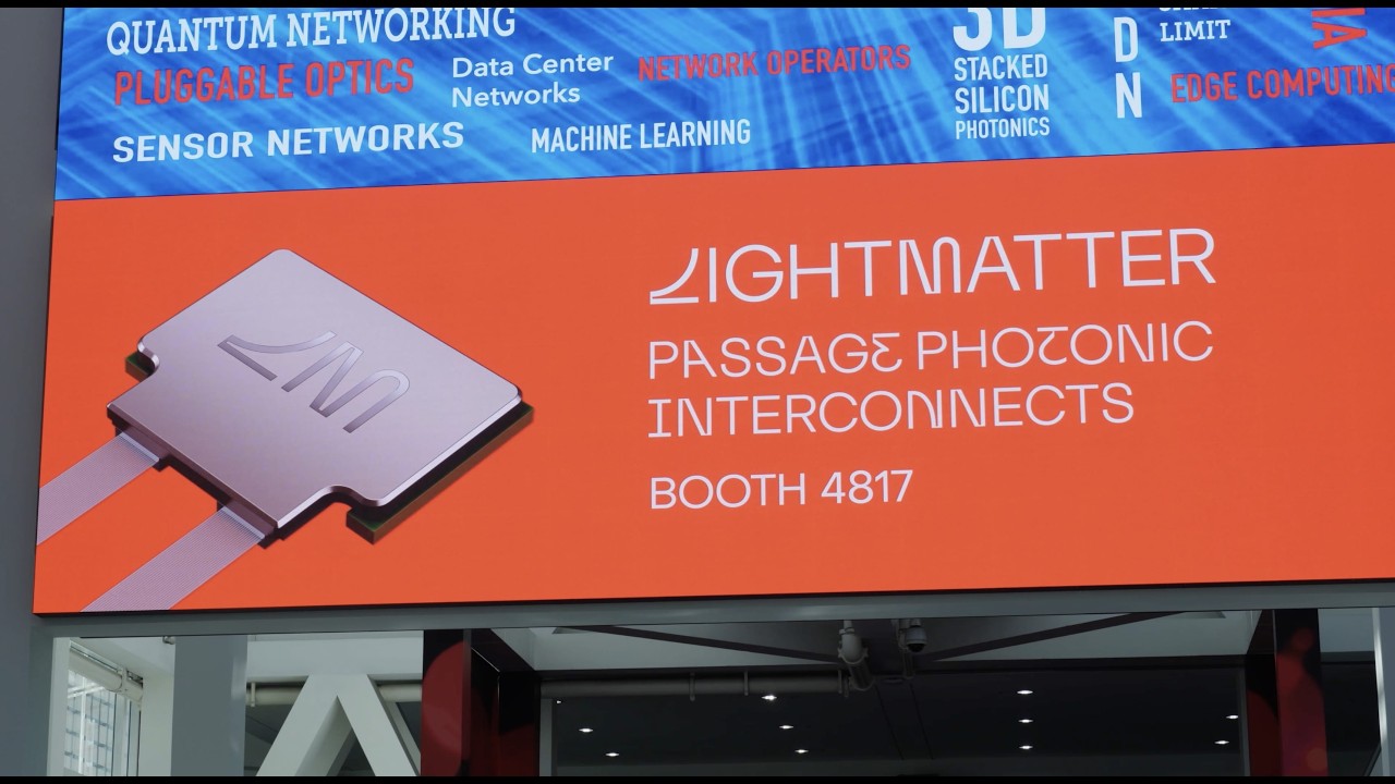 Lightmatter at OFC 2026: Optical Interconnects in Action