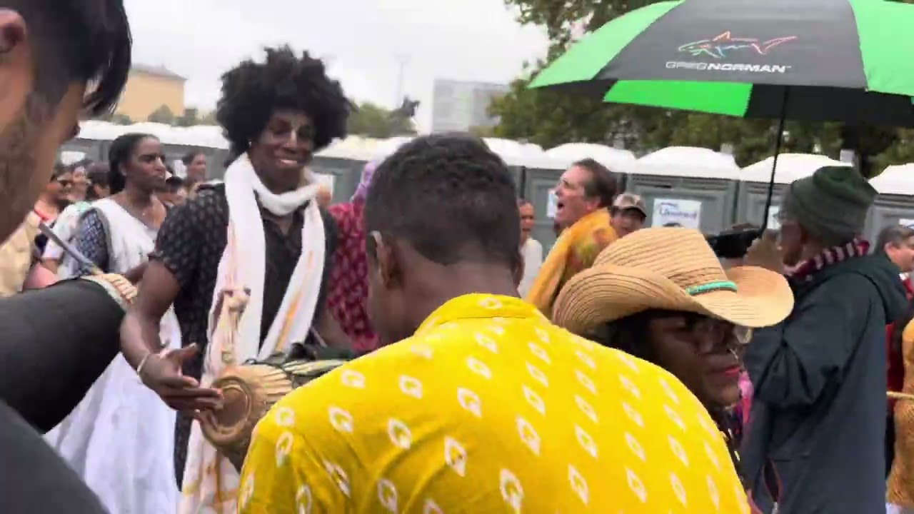 Iskcon Philadelphia Rathayatra beautiful Kirtan