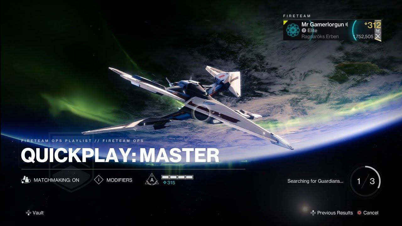 Destiny 2 Fireteam Ops: Quickplay Master 03