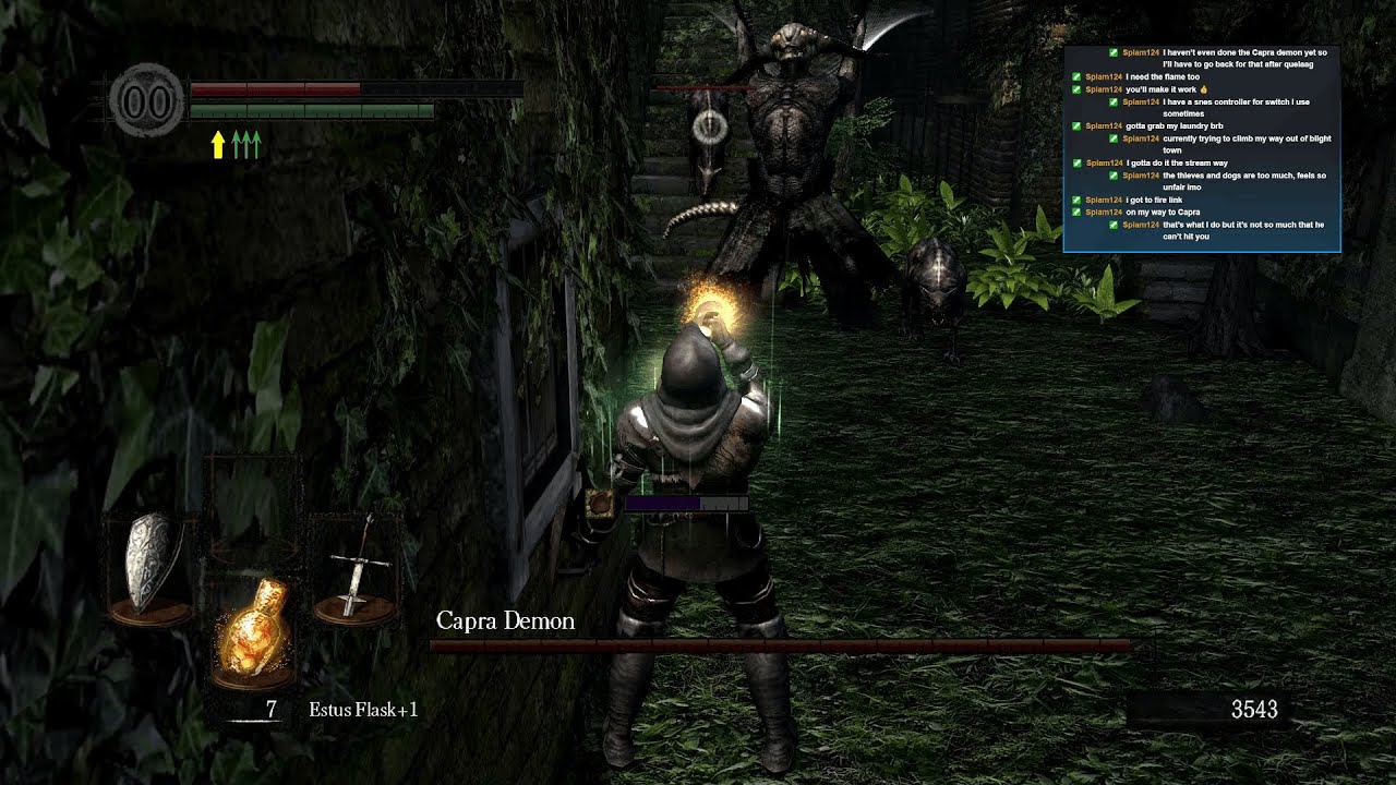 Bad Dark Souls lets play part 3