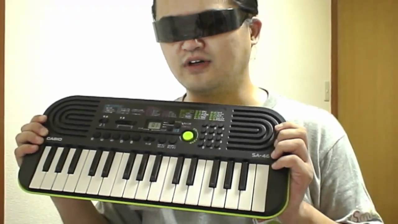 CASIO mini Keyboard SA-46 / カシオ ミニ電子キーボード SA-46