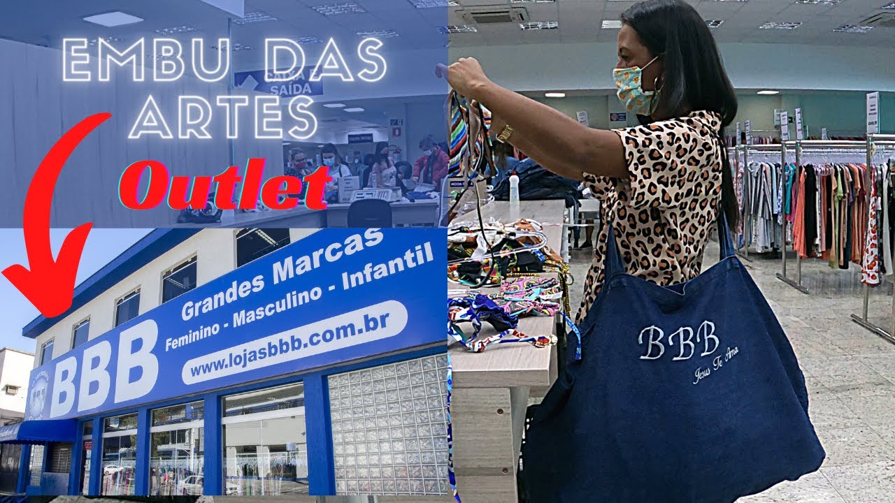 OUTLET BBB/EMBU DAS ARTES, OAKLEY, ZARA, LACOSTE, MORENA ROSA, LEVI'S - Vida No Litoral SP