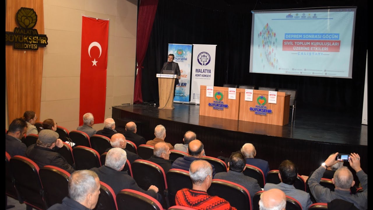 Malatya’da “Deprem Sonrası Göçün Sivil Toplum Kuruluşlarına Etkisi” Masaya Yatırıldı