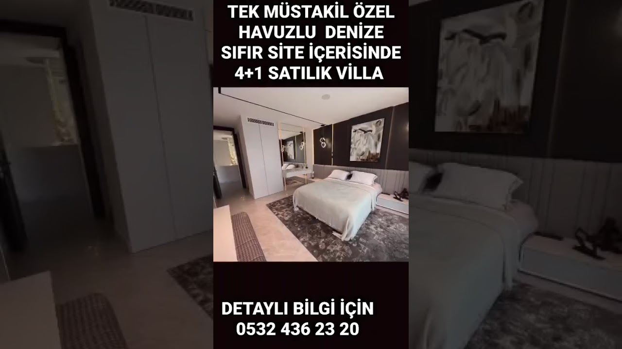 Kuşadası Denize sıfır Site içerisinde Muhteşem bir Villa