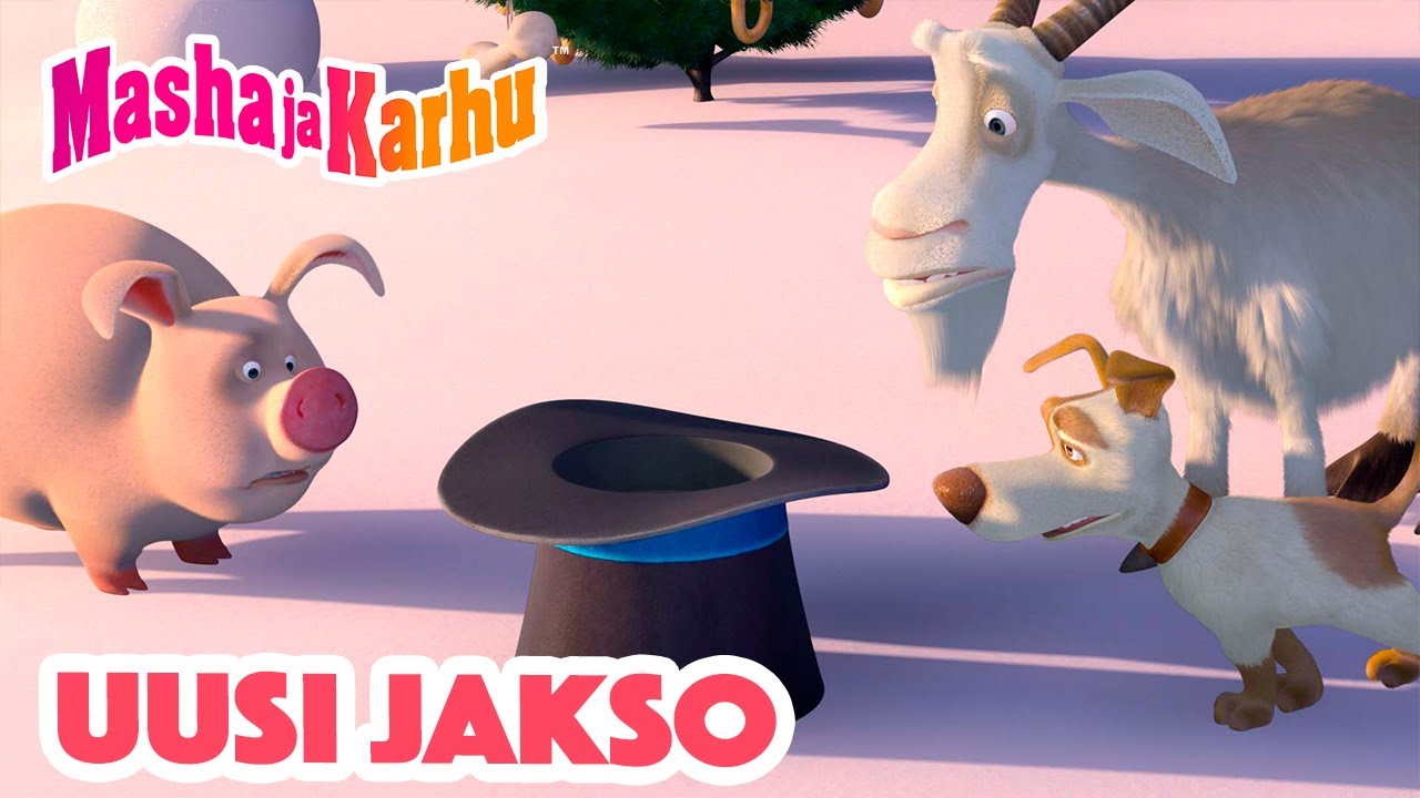 Masha ja Karhu 💥 UUSI JAKSO 💥 🎄 Yksin kotona 🎁