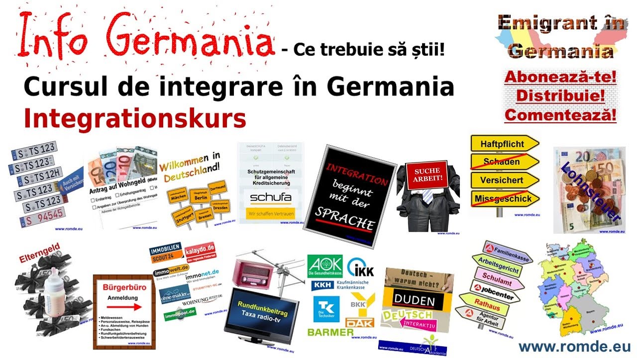 Cursul de integrare in Germania – Integrationskurs