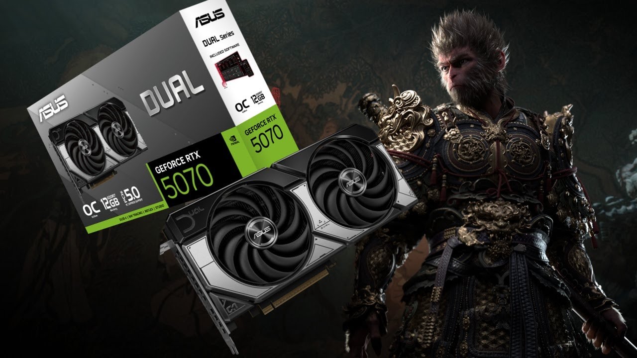 GeForce RTX 5070 - Black Myth Wukong - 4K/High/DLSS Q.(65)/RT off