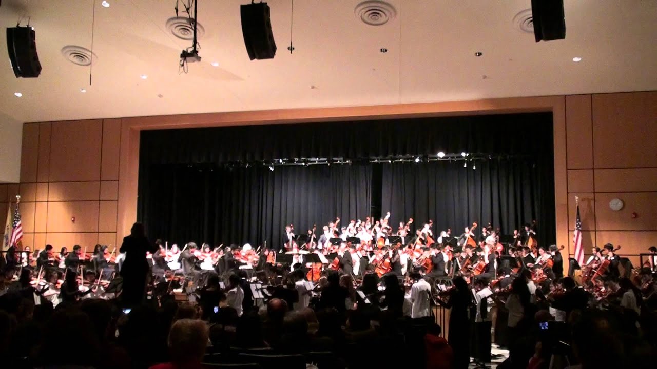 WWP HS South & Grover Middle School Orchestra - The Entertainer