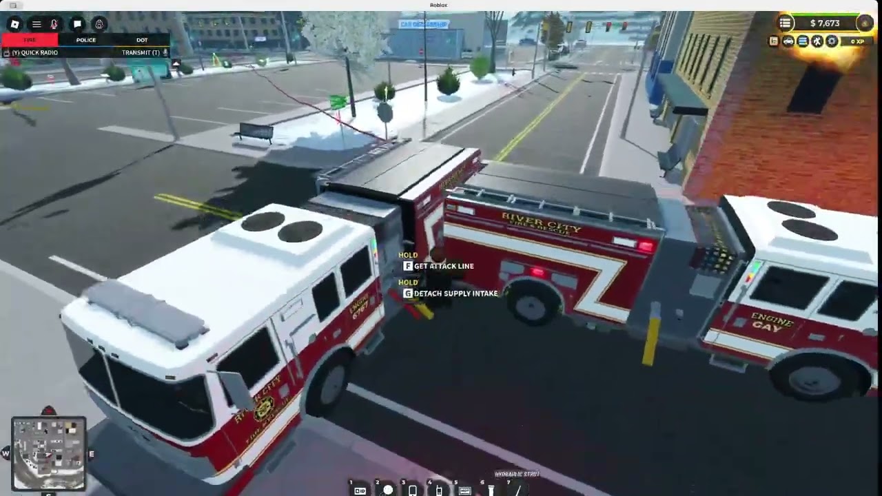 Emergency Response Liberty County Trolling With FireTruck Glitch First To Get Banned Wins!